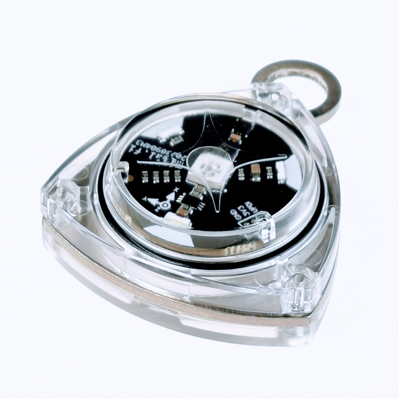 Misal Black Silver Smart Pet Light for Collar