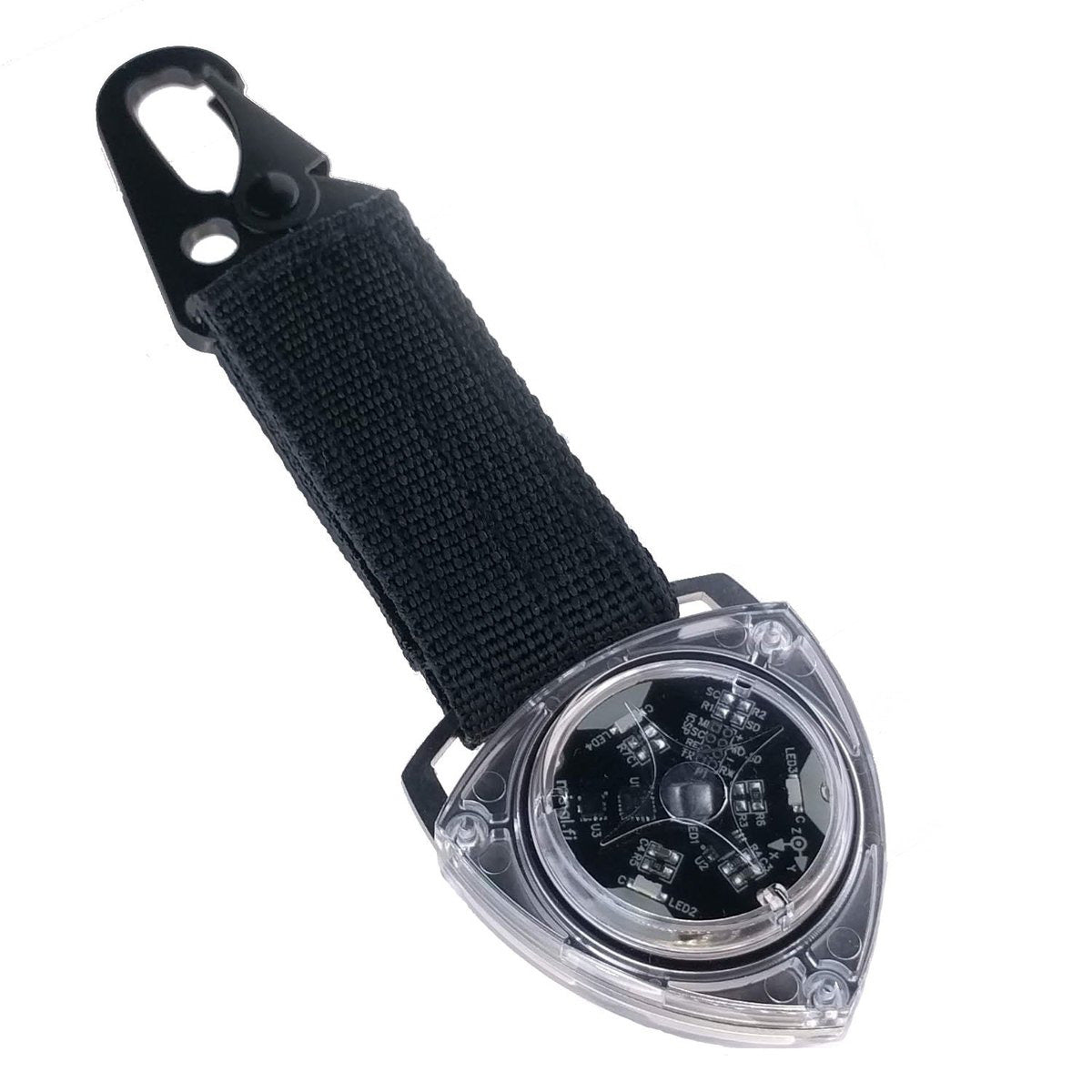 Misal Black Silver H Smart Pedestrian Reflector Light